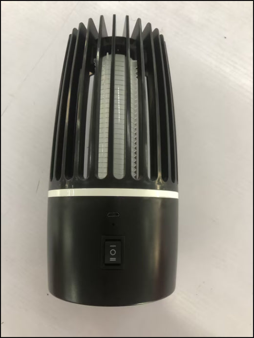 Protégez votre famille sans produits chimiques. Lampe anti-moustiques UV rechargeable USB, silencieuse, avec éclairage LED intégré. Idéale chambre, terrasse, camping.