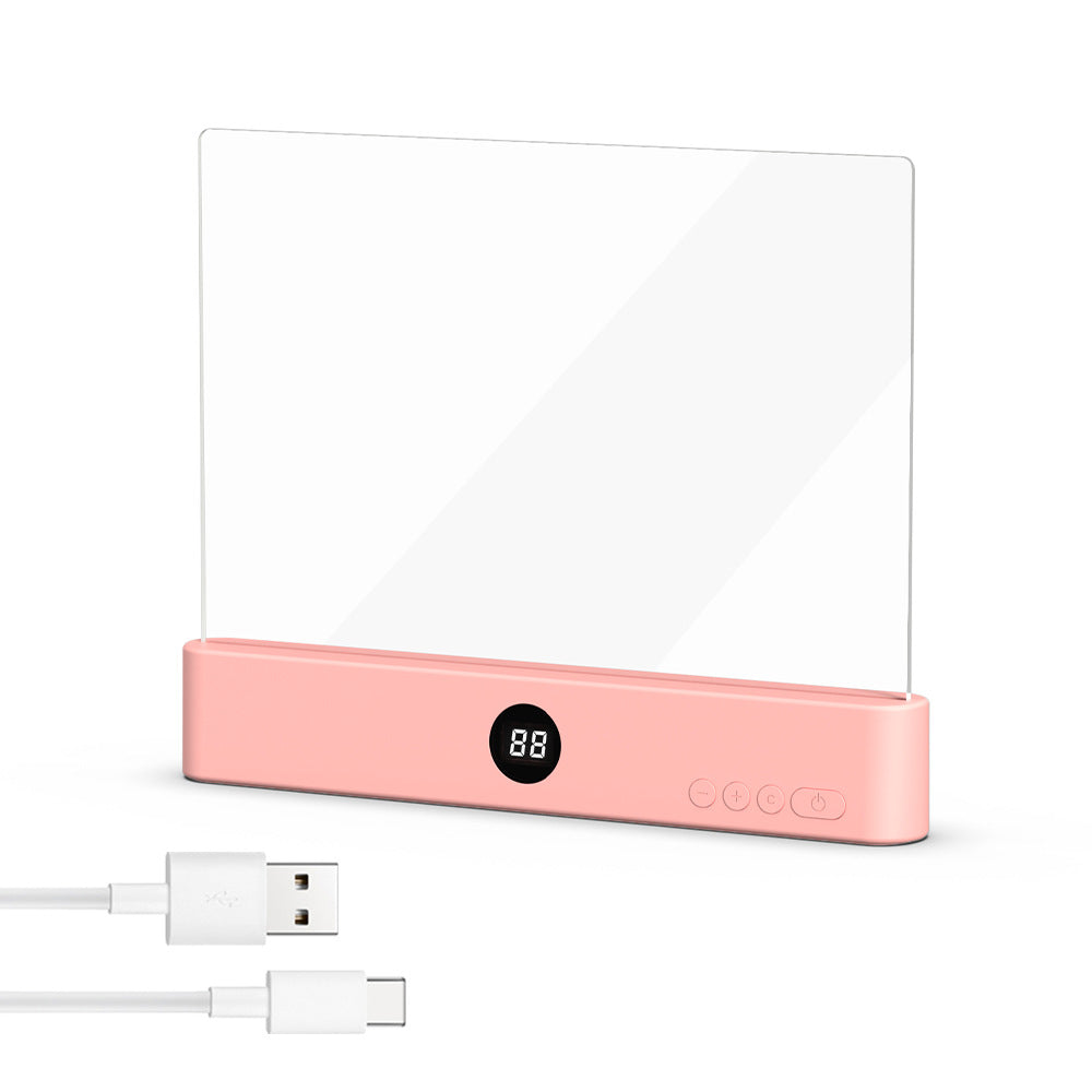 Lampe de lecture LED rechargeable avec 3 températures, luminosité réglable et minuterie. Idéale pour livre, tablette et liseuse. Livraison rapide.
