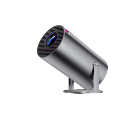 Vue de profil du vidéoprojecteur Compact HD sur son support